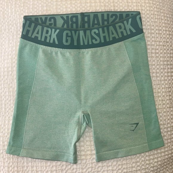 Mint Green Women's Flex Gymshark Shorts - Size Small - Picture 1 of 3